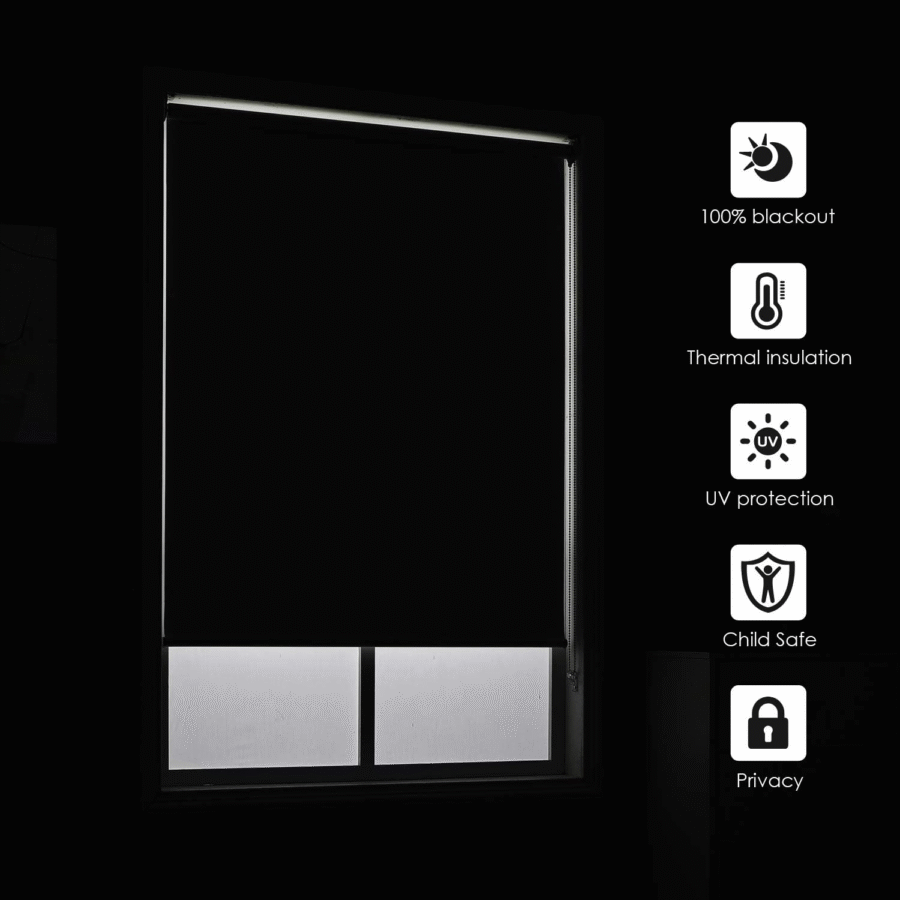 [RRB] Roller Blind Shutter 100%Full Blackout Shading - Image 6