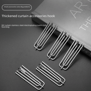 [MCHK] Curtain Hook Set 4 Claw Prong Hooks  15Pcs