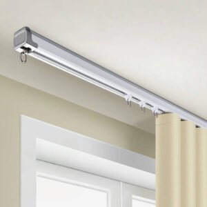 [0925] Alloy Curtain Track Gliders  Straight Track