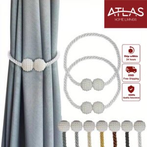 [MCBA] Magnetic Pearl Buckles Tie Rope strap